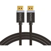 DisplayPort Kabelis - Savio CL-166 2 m Juodas