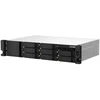 QNAP TS-864EU-RP-8G NAS/storage serveris Rack (2U) Intel® Celeron® N5095 8 GB DDR4 0 TB QNAP Turbo System Juodas
