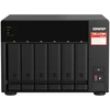 Serveris QNAP TS-673A-SW5T (TS-673A-8G + komutatorius QSW-1105-5T 5x2.5GbE), bokštinis Ethernet LAN antracito spalvos V1500B