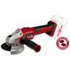 Kampinis Šlifuoklis - Einhell AXXIO 18/125 Q 12.5 cm Akumuliatorinis Juodas Raudonas