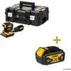 Dewalt vibracinis šlifuoklis DCW200NT, 18V, lagaminas,  be akumuliatoriaus ir kroviklio
