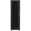 Lanberg | Rack tipo 19 colių laisvai pastatoma spintelė 42U/800x1000 (plokštos konstrukcijos) | FF01-8042-12B | Juodas