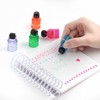 STAMP ROLLER KIDEA 5in1 antspaudai, spalvingi raštai užrašams