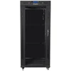 LANBERG laisvai pastatomas stelažas 19 colių spintelė 27U 600x600 stiklinių durų LCD butas juodas