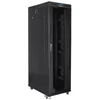 LANBERG laisvai pastatomas stelažas 19 colių spintelė 42U 800x1200 stiklinės durys LCD butas juodas