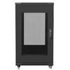 LANBERG stovi spintelė 19 colių 22U 600x800 tinklelis Juodas