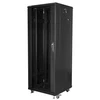 LANBERG FF01-6632-12B-kpl laisvai pastatomas stovas 19 išmontuotas plokščias paketas 32U/600x600mm juodas