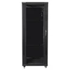 LANBERG FF01-6632-12B-kpl laisvai pastatomas stovas 19 išmontuotas plokščias paketas 32U/600x600mm juodas