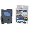 Brother Juosta Brother 6mm juodai geltona