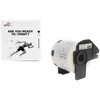 Tb Print Etiketės TBEB-DK11209 Brolis Juodas ant balto 62x29mm800vnt.
