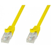 Techly Techly Patch laidas Cat5e UTP 0,5m geltonas CCA