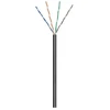 Techly Pro TechlyPro U/UTP Cat5e tinklo lauko kabelis 4x2 vientisas CCA 100m rit., juodas