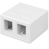 „Techly 366310“ laikiklis, skirtas 2 „Keystone“ RJ45 arba RJ11/12 moduliams