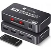 „Techly 367171“ 3 prievadų HDMI 2.0b 4K * 60Hz 3x1 jungiklis su IR šaltiniu