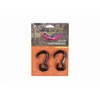 Ticket To The Moon Carabiner kabliukai hamakams tvirtinti, juoda 10 kN