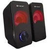 Kompiuterio kolonėlės TRACER TRAGLO46366 Garsiakalbiai 2.0 Loop RGB USB