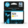 Originali Hewlett Packard (HP) HP 924 Geltona rašalo kasetė