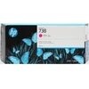 Hewlett Packard (HP) HP 738 (676M7A) Rašalinė kasetė, Purpurinė