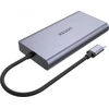 UNITEK D1056A šakotuvas USB-C 2x USB 3.1 HDMI DP RJ45 SD skaitytuvas