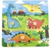 Viga 44596 Dėlionė su rankenėlėmis - Dinozaurai