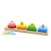 Viga Toys VIGA medinė geometrinė rūšiavimo dėlionė