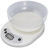 Virtuvinės svarstyklės Virtuvinė Skalė - Esperanza EKS007 5kg Talpa Taro Funkcija Elektroninė Balta