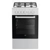 Virtuvė Beko FSS52020DW (dujinė viryklė, elektrinė, 500 mm)