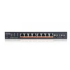 Šakotuvas ZYXEL XMG1915-10EP, 8 prievadų 2,5 GBE, 2 SFP+, 8 x POE++ 130 W išmanusis komutatorius, hibridinis režimas, autonominis arba „Nebulaflex“ debesis (5 metų garantija)