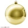 Kalėdinis PVC bumbulas (auksinis) 20cm