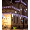 Polamp LED varveklių girlianda (5m) JUODU LAIDU, šaltai baltos spalvos