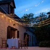 Polamp Profesionali LED lempučių girlianda 10m (5+5) juodu laidu, šaltai baltos spalvos