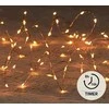 Vielinė LED lempučių girlianda vario spalvos viela 200LED/10m