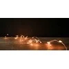 Vielinė LED lempučių girlianda vario spalvos viela 100LED/5m