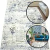 Carpetspers Trumpo Plauko Modernaus Stiliaus Kilimas Pilkas NAVY 160x230