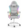 Hells Chair Žaidimų kėdė biuro pasukama Hell's kėdė HC-1000 LED RGB audinys