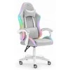 Hells Chair Žaidimų kėdė biuro pasukama Hell's kėdė HC-1000 LED RGB audinys