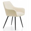 Home Design GLAMOUR GLAMOUR MINŠTA DAUGINĖ KĖDĖ, MODERNAUS VELIŪRAS, Smėlio spalvos