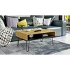 Ifuture Kavos Staliukas PIKO Dijon/Juodas - LOFT TABLE RETRO GOLD