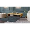 Ifuture Kavos Staliukas PIKO Dijon/Juodas - LOFT TABLE RETRO GOLD