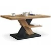 Ifuture Kavos Staliukas su lentyna CROSS MAT OAK CRAFT GOLDEN