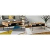 Ifuture Dailus kavos staliukas PIKO LOFT Retro 90x60x40 cm