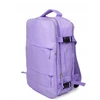 Kelioninė kuprinė lėktuvui 40x20x25 cm Consee – Ryanair, Wizz Air rankinis bagažas, violetinė