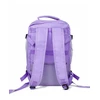 Kelioninė kuprinė lėktuvui 40x20x25 cm Consee – Ryanair, Wizz Air rankinis bagažas, violetinė