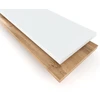 Komoda OSLO 150 cm – balta / Wotan ąžuolas, skandinaviško stiliaus
