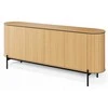 Lenart Plati komoda su spintelėmis apvali RT-04 200x45x82
