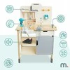 Mamabrum Didelės medinės dirbtuvės su įrankiais – meistro rinkinys, 74 vnt.
