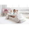 Modulinė sofa vaikams daugiafunkcinė sofa vaikams, putplasčio blokeliai VELINDA