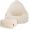 Pufas sėdmaišis 75x75x100 cm beige corduroy Cronen