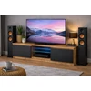 TV staliukas TV spintelė 120 cm – LanceLot ąžuolas / juoda