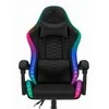 Žaidimų kėdė, biuro pasukama kėdė Hell's Chair HC-1000 juoda LED RGB